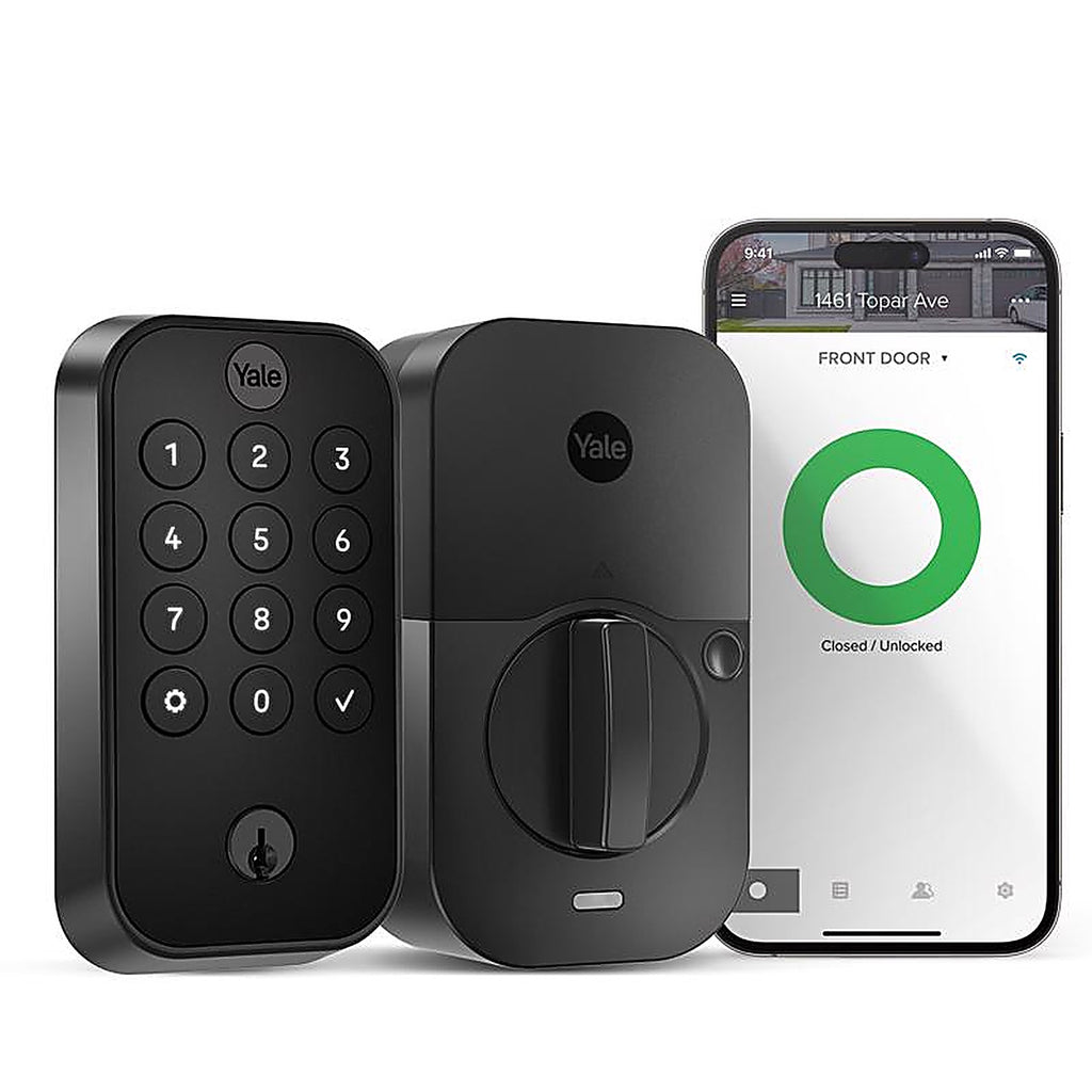 Yale - YRD410-WF1-BSP - Assure Lock 2 Matte Black Zinc Electronic Keypad Smart Lock