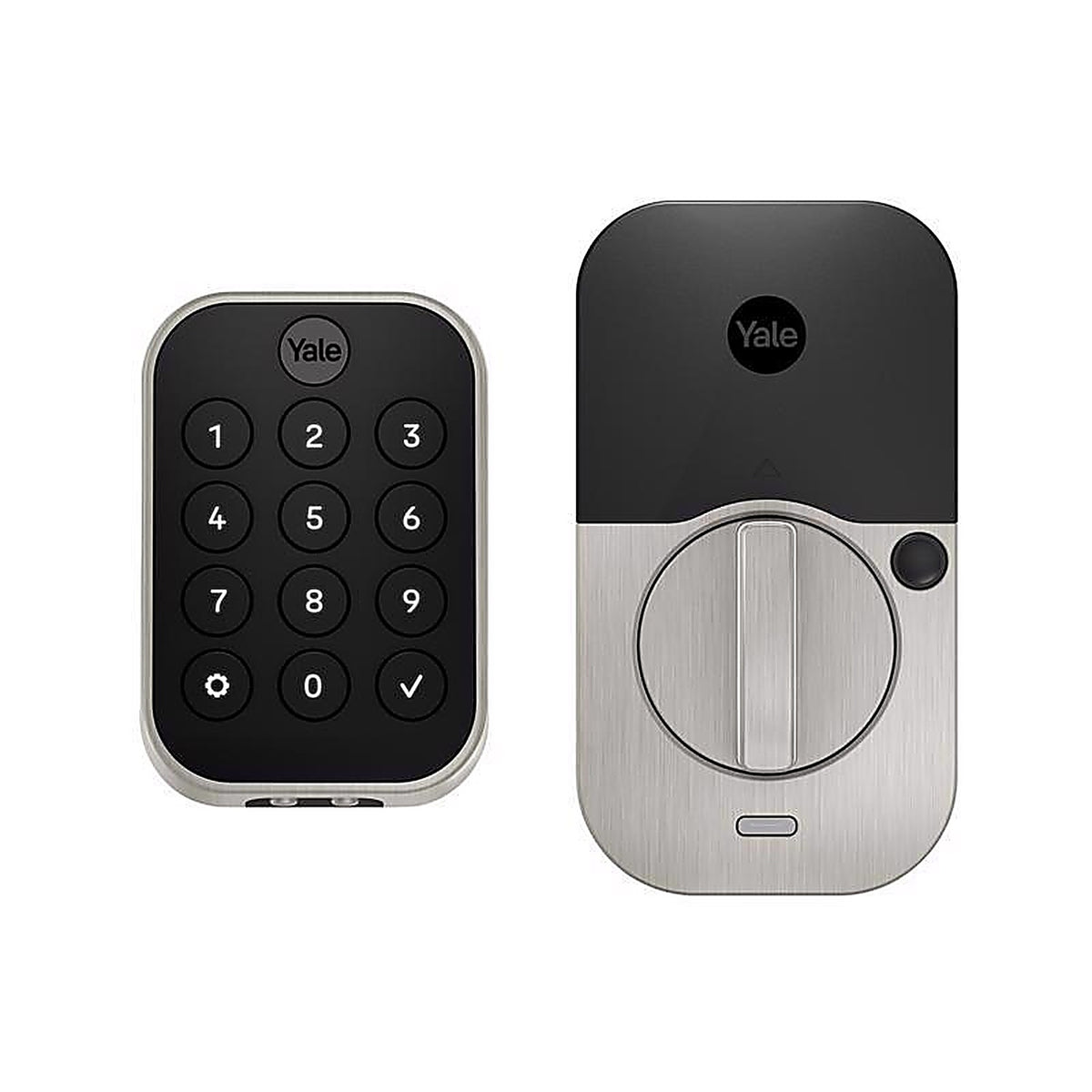 Yale - YRD430-BLE-619 - Assure Lock 2 Satin Nickel Metal Bluetooth Keypad Entry Smart Lock