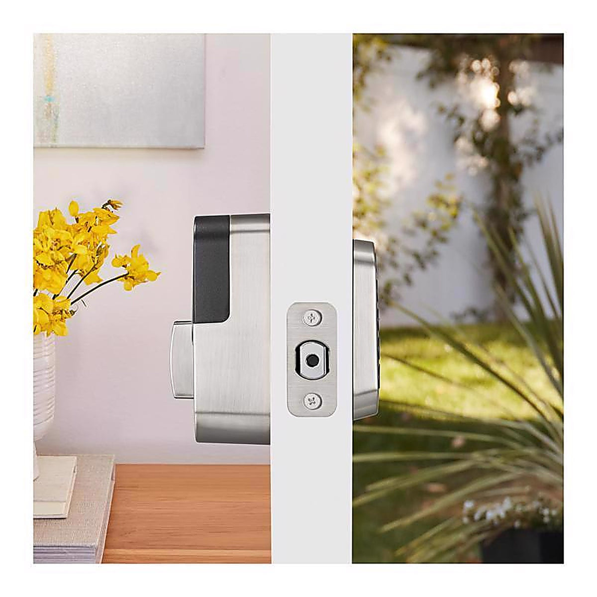 Yale - YRD430-BLE-619 - Assure Lock 2 Satin Nickel Metal Bluetooth Keypad Entry Smart Lock