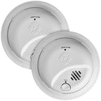 First Alert - 1046828 - 2 Pack Battery-Powered Ionization Smoke Detector 2 Pack
