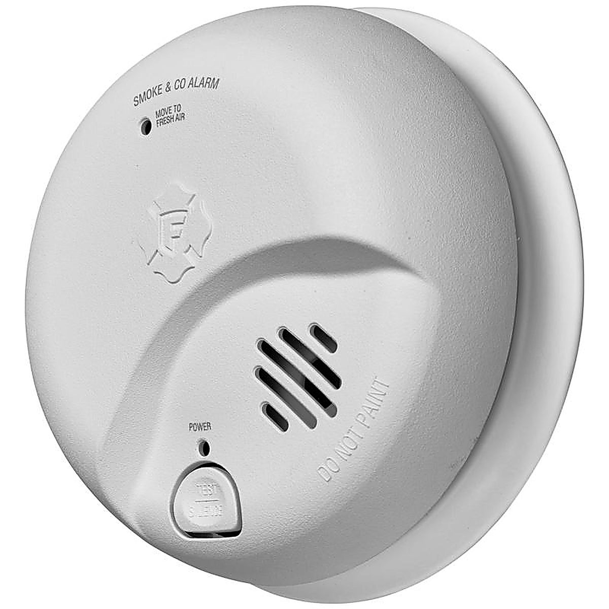 BRK - 1046873 - Brake Hard-Wired w/Battery Back-Up Ionization Smoke and Carbon Monoxide Detector 6 Pack