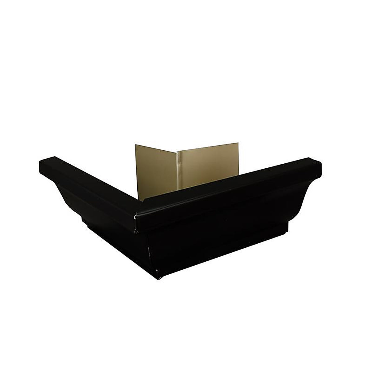 Amerimax - 2500235HP - 3.75 In. H X 8.88 In. W X 8.88 In. L Black Aluminum K Outside Miter