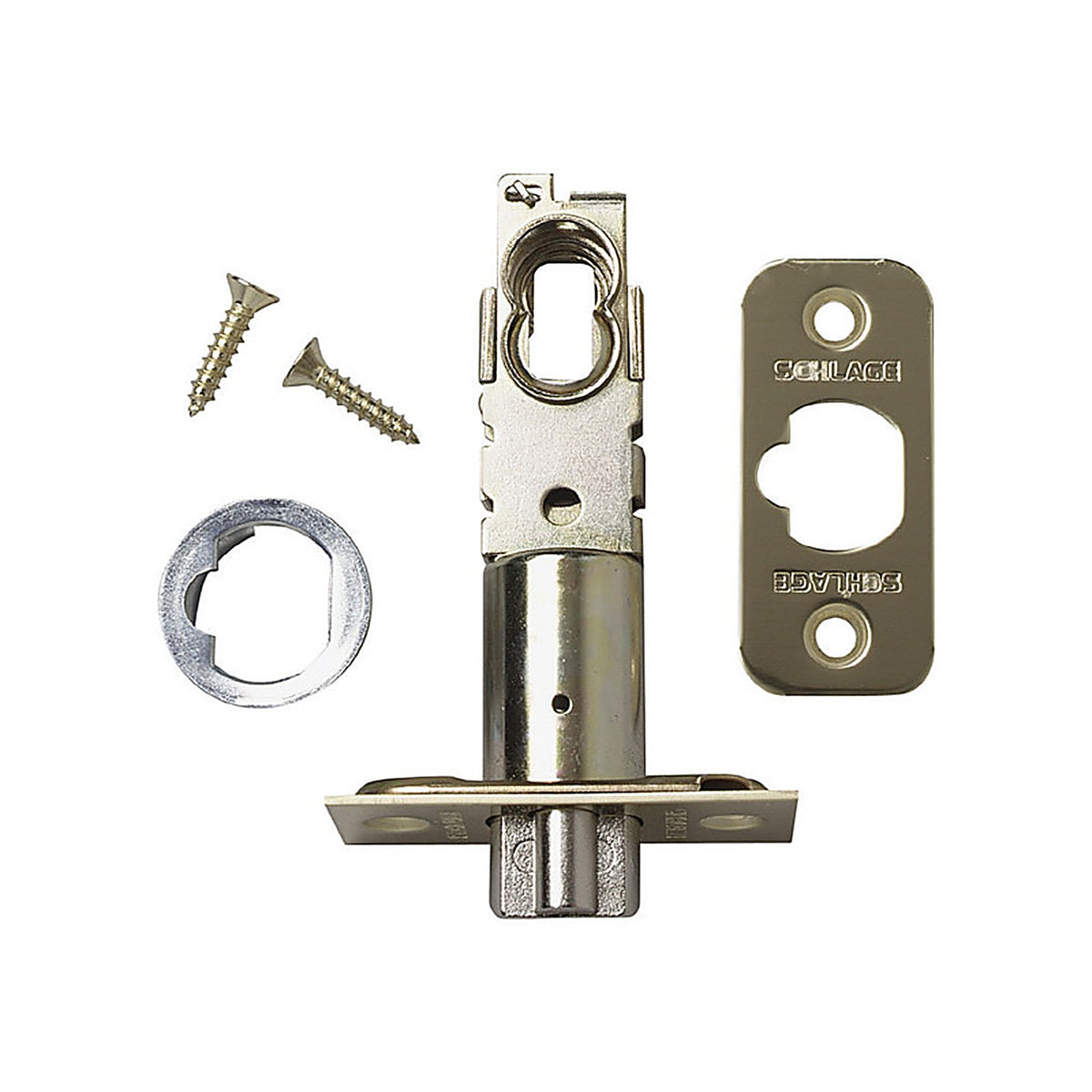 Schlage 40-251-605 Bright Brass Steel Dead Latch 1 pk