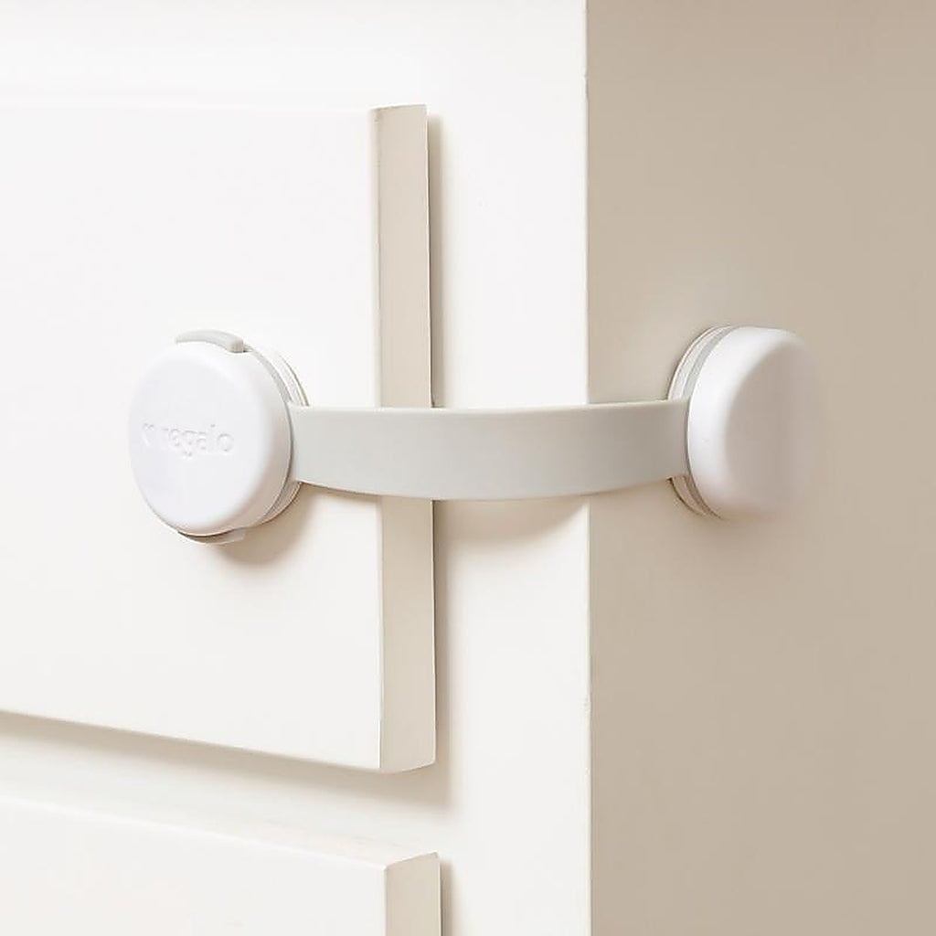 Regalo - 6137 W - Clear Plastic Multi-Use Latch 3 Pack