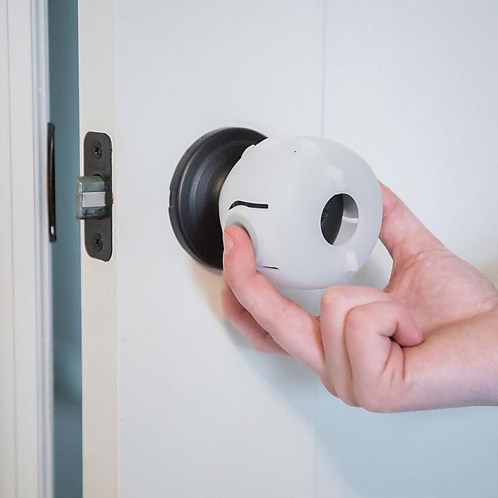 Regalo - 6110 CL - Clear Plastic Door Knob Covers 3 Pack