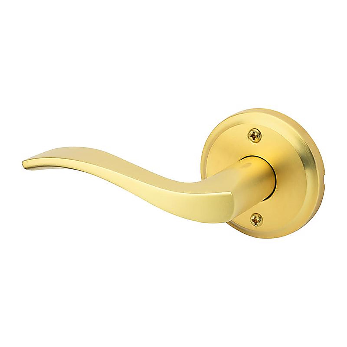Kwikset - 97881-028 - Sedona Transitional Satin Brass Half-Dummy Lever Left Handed