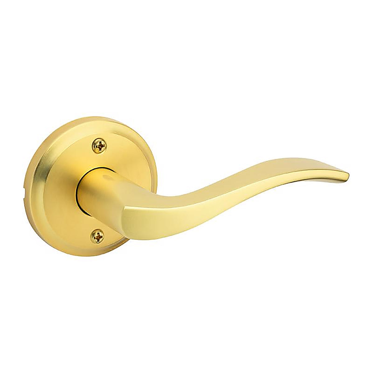 Kwikset - 97881-029 - Sedona Transitional Satin Brass Half-Dummy Lever Right Handed