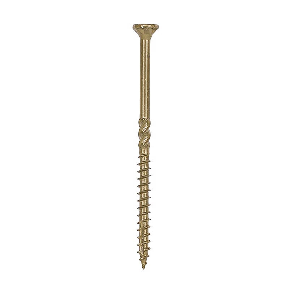 GRK Fasteners - 30903 - Deck Elite No. 9 In. X 3 In. L Gold Star Bugle Head Deck Screws 1 Pack