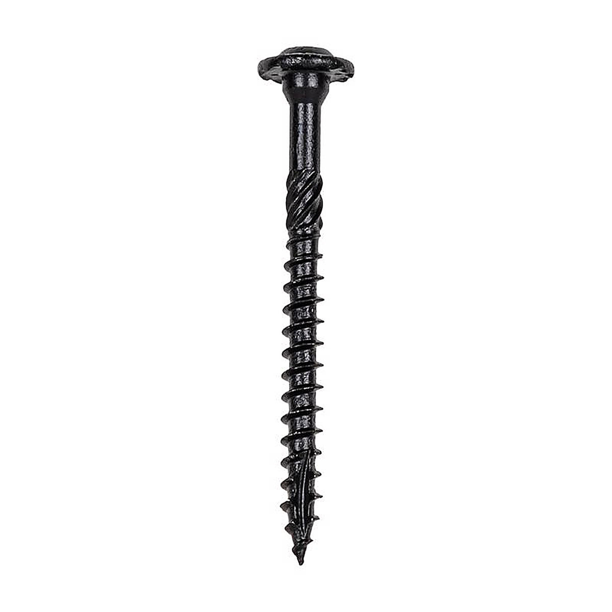 GRK Fasteners - 95612 - Rss 5/16 or No. 15 In. X 6 In. L Star Black W-Cut Structural Wood Screws 1 Pack