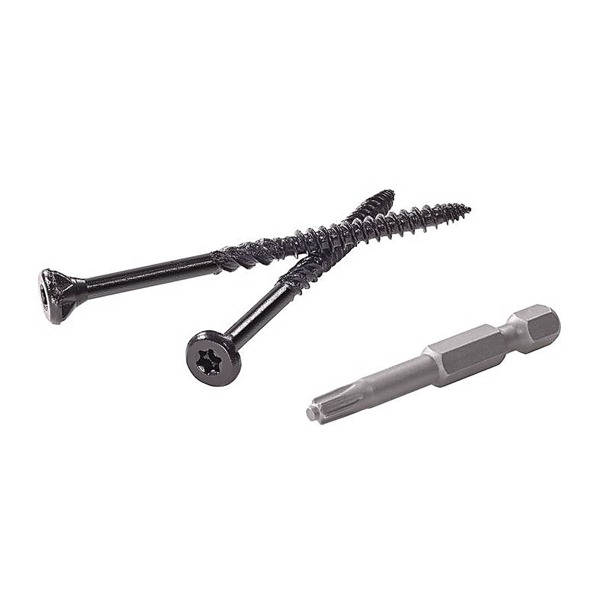 Fastenmaster - FMGDTTAPT25-2PK - for Mvp/Guarddog Screws 5/16 In. X 2 In. L T-20+ Flat Head Coarse Construction Screws