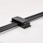 Wrap-It - 510-CG-MD-BL - 3.38 In. L Black Plastic Cable Clip