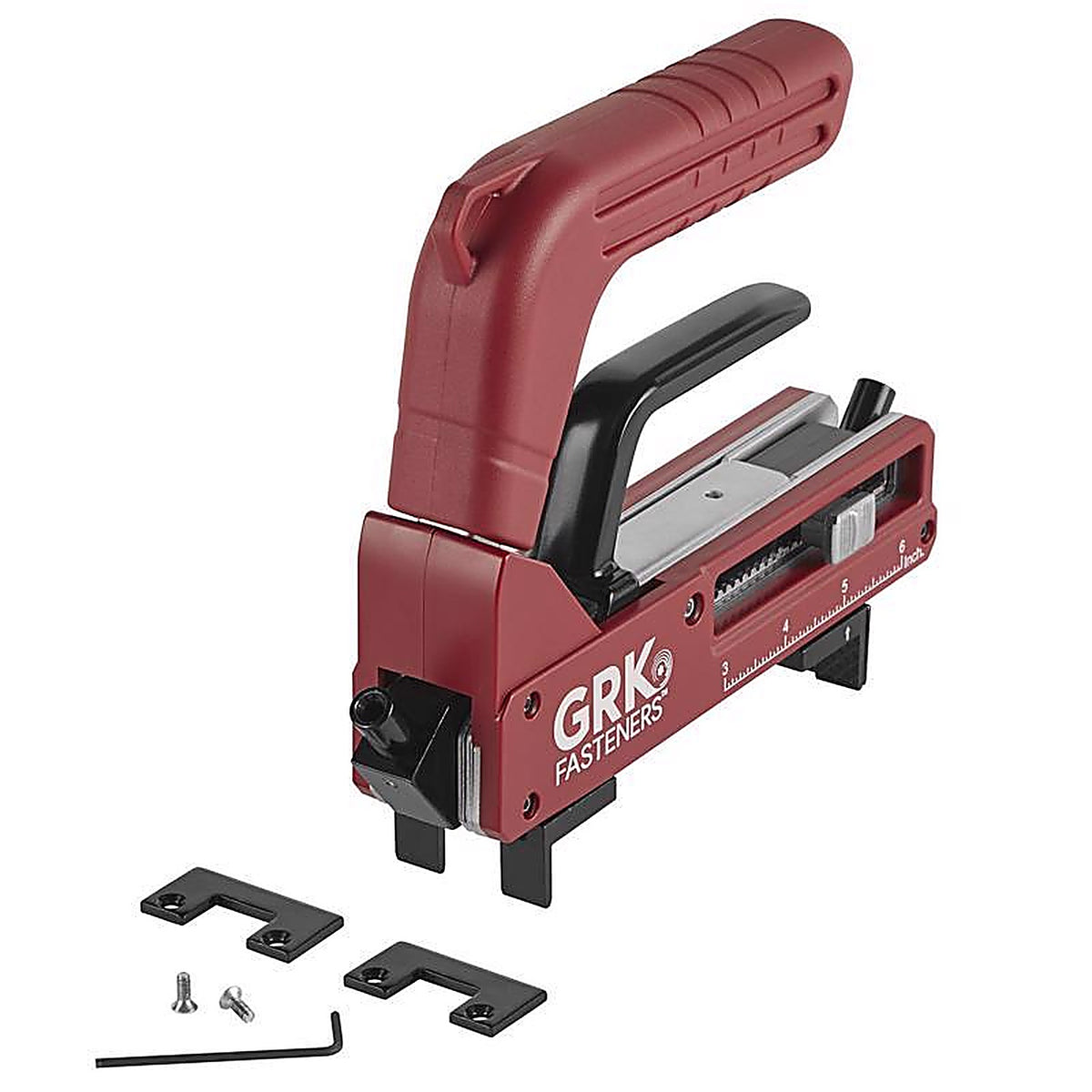 GRK Fasteners - 43126 - Anglepro No. 0 In. X 9.3 In. L Red Star Bugle Head Hidden Deck Fastener 1 Pack