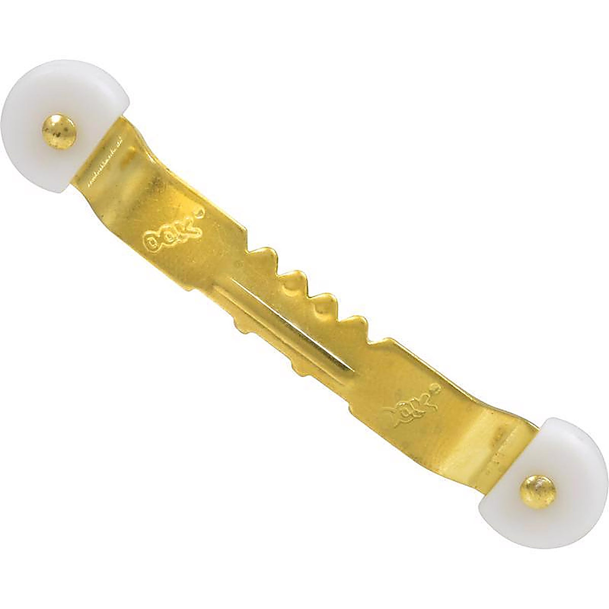 Hillman - 121017 - Readynail Polished Brass Gold Sawtooth Hanger 3 Piece