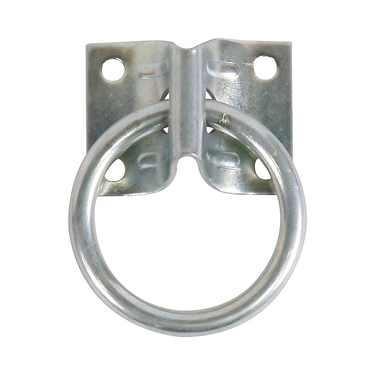 Koch - 2760003 - Industries Large Zinc-Plated Silver Steel 2 In. L Hitching Ring 1 Pack