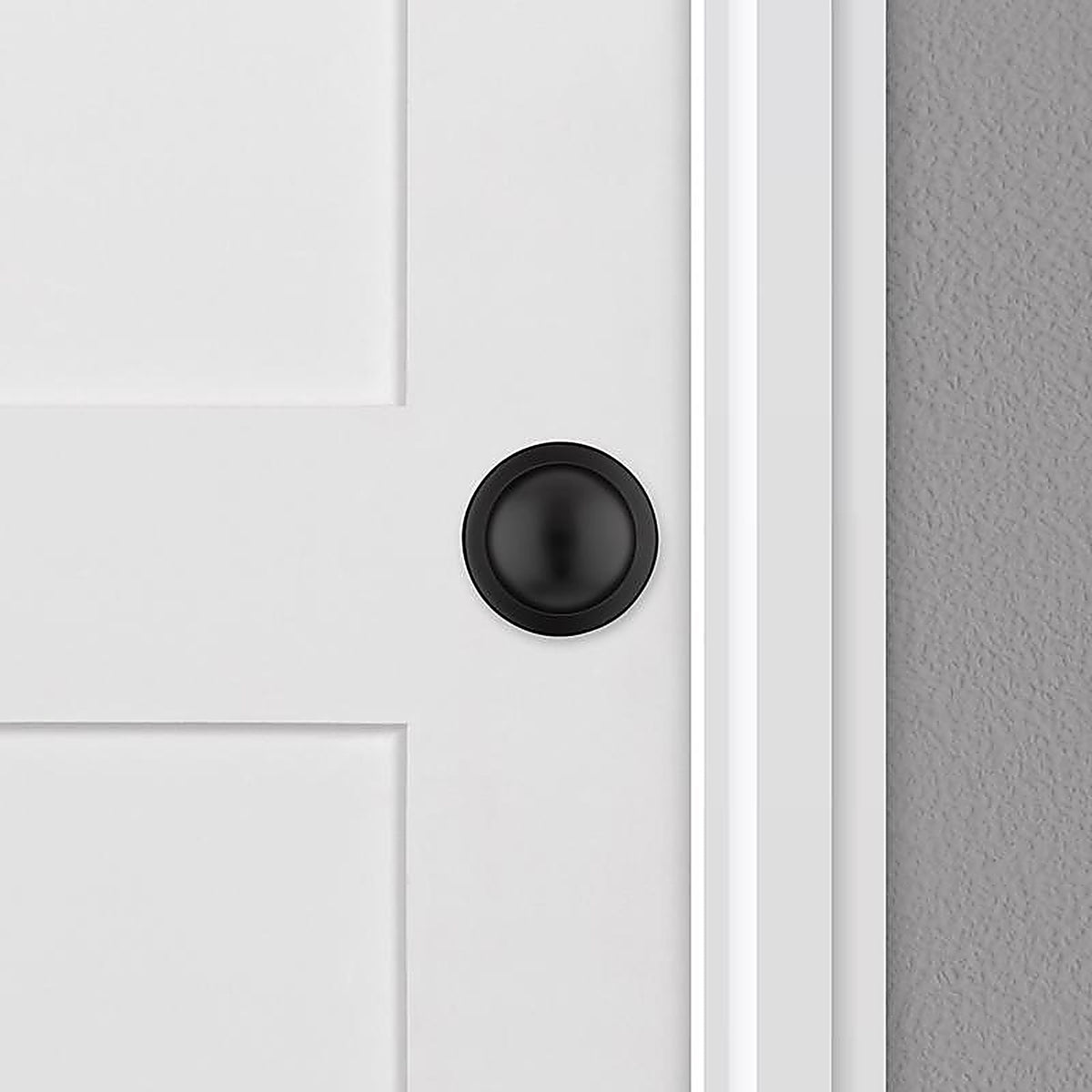 Kwikset - 92001-622 - Polo Traditional Matte Black Passage Knob 1-3/4 In.