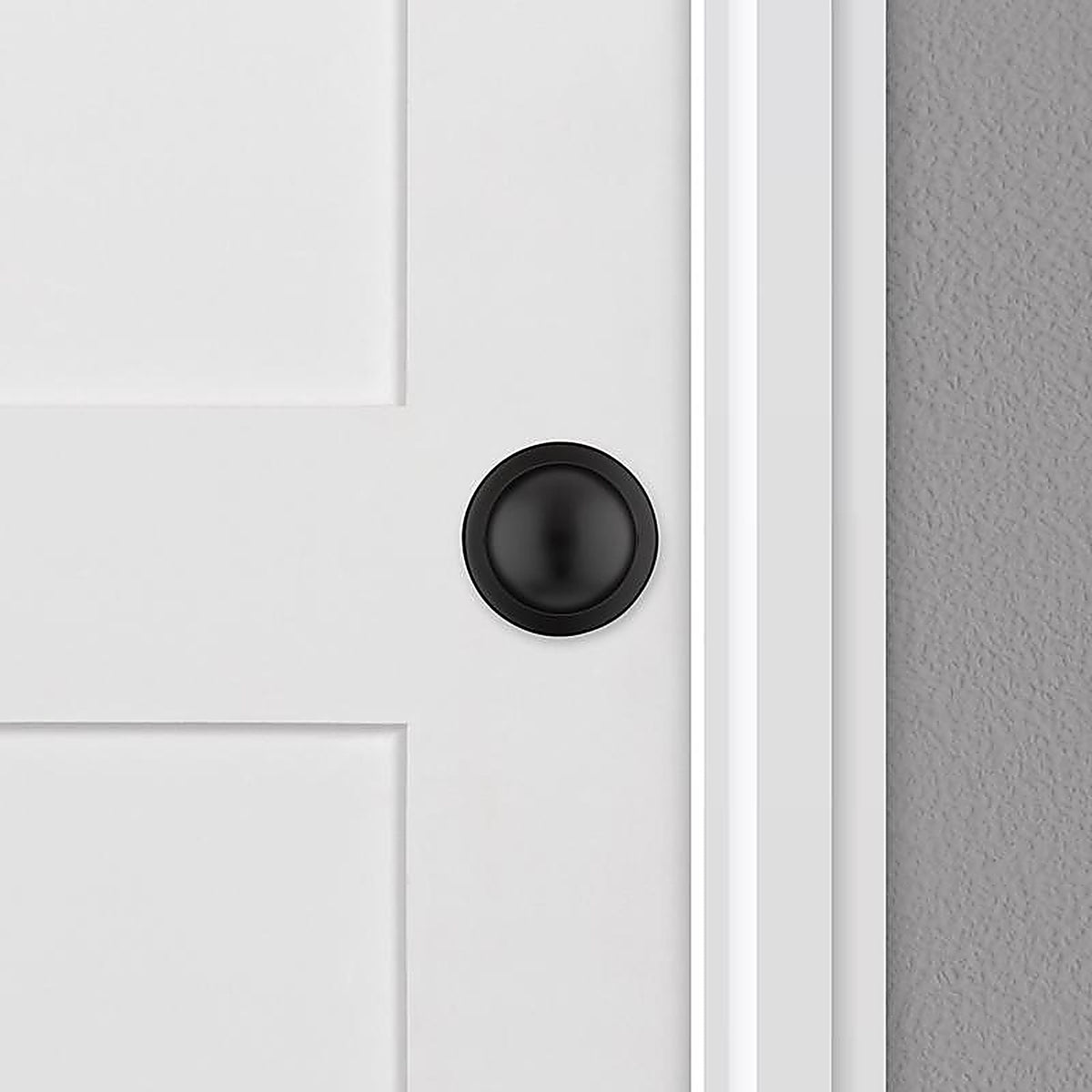 Kwikset - 94880-631 - Polo Matte Black Passage Knob 1-3/4 In.
