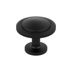 Amerock - BP37025MB - Everyday Basics Loop Round Cabinet Knob 1-3/16 In. D 1 In. Matte 1 Pack