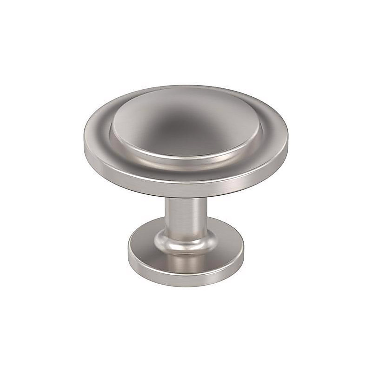 Amerock - BP37025G10 - Everyday Basics Loop Round Cabinet Knob 1-3/16 In. D 1 In. Satin Nickel 1 Pack