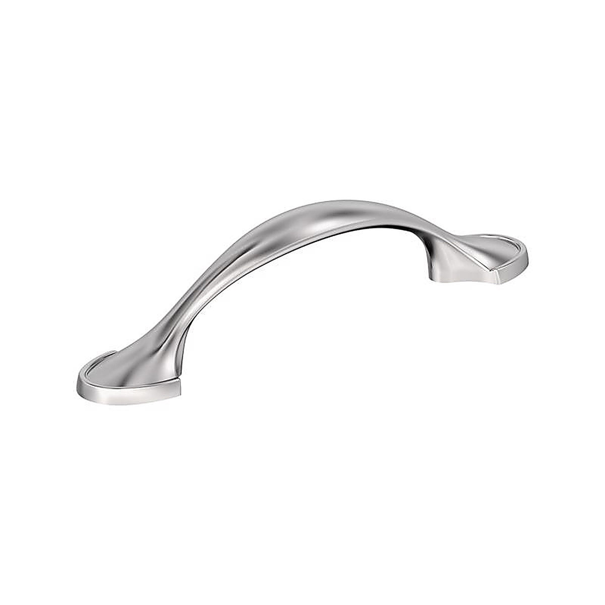Amerock - 173CH - Everyday Basics Traditional Arch Cabinet Pull 3 In. Polished Chrome Silver 1 Pack