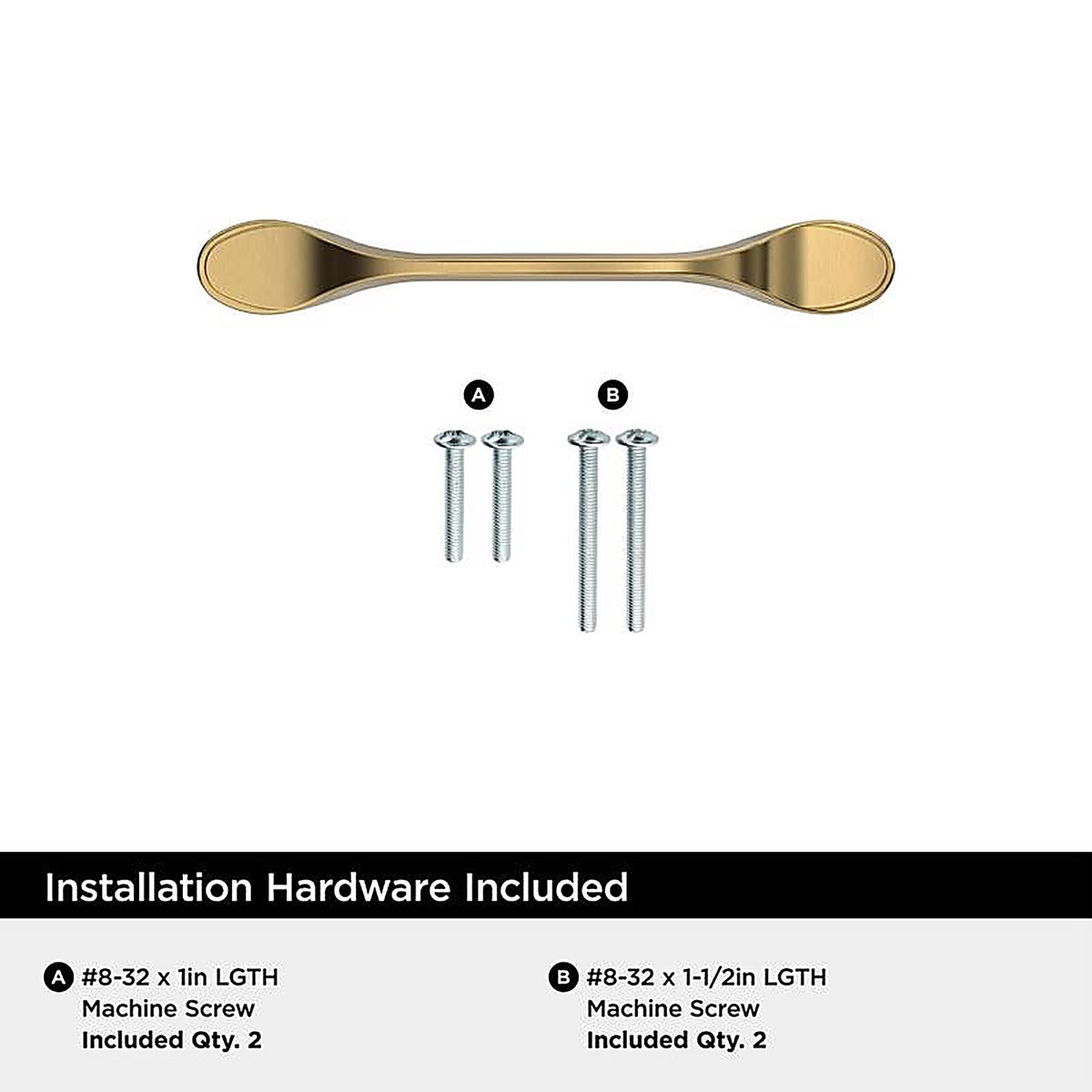Amerock - BP21935CZ - Transitional Arch Cabinet Pull 3 In. Champagne Bronze Gold 1 Pack