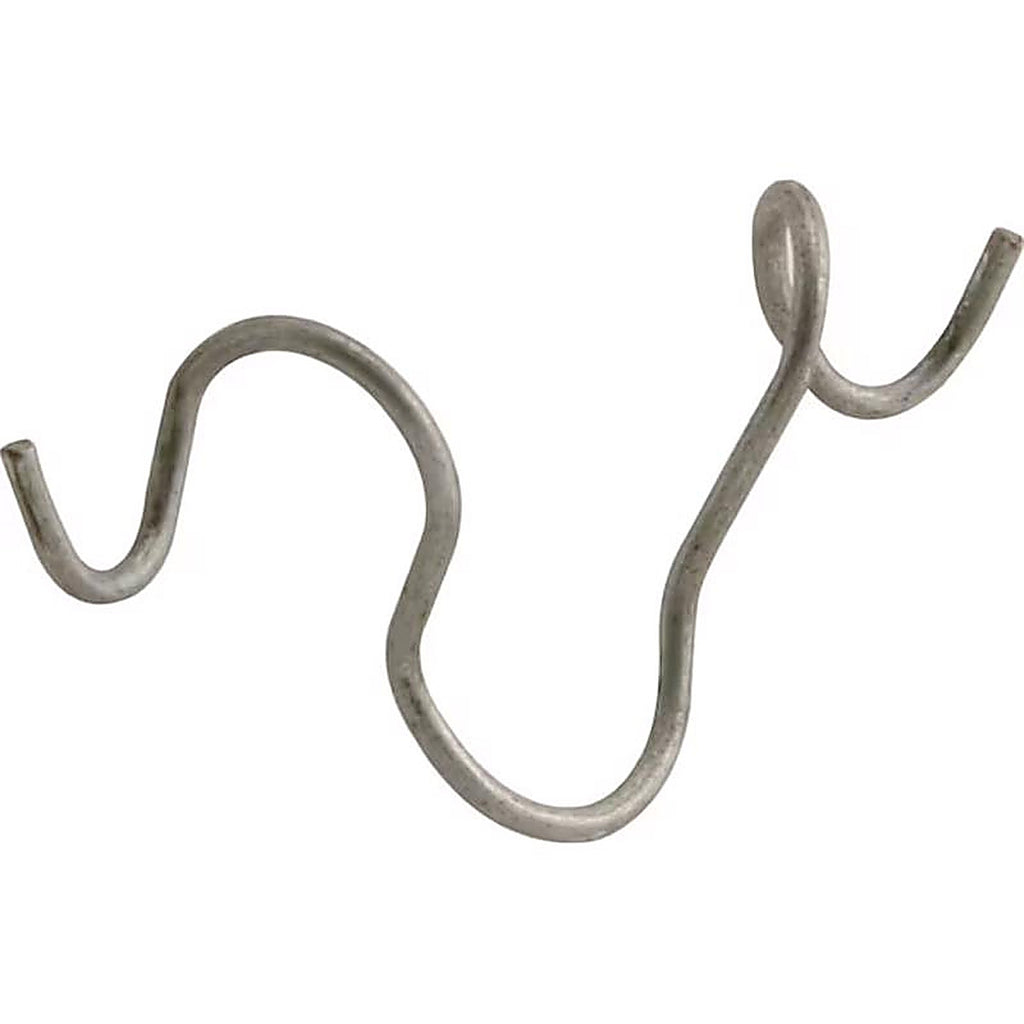 Barton Kramer - 8025C - Gray Spring Steel Rams Horn Clip 100 Pack