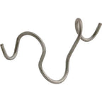 Barton Kramer - 8025C - Gray Spring Steel Rams Horn Clip 100 Pack