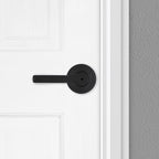 Kwikset - 93002-941 - Matte Black Privacy Lever Right or Left Handed