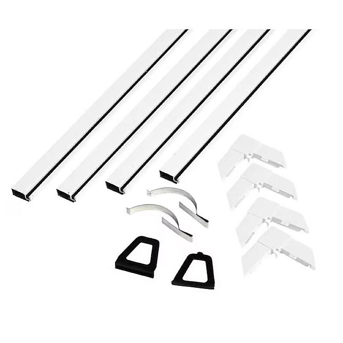 Phifer Wire - 3028469 - White Aluminum 36 In. W X 36 In. L Screen Frame Kit 1 Pack
