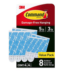 Command - 17615AWB-8ESF - Assorted Foam Refill Strips 8 Pack