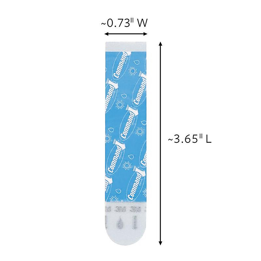 Command - 17615AWB-8ESF - Assorted Foam Refill Strips 8 Pack