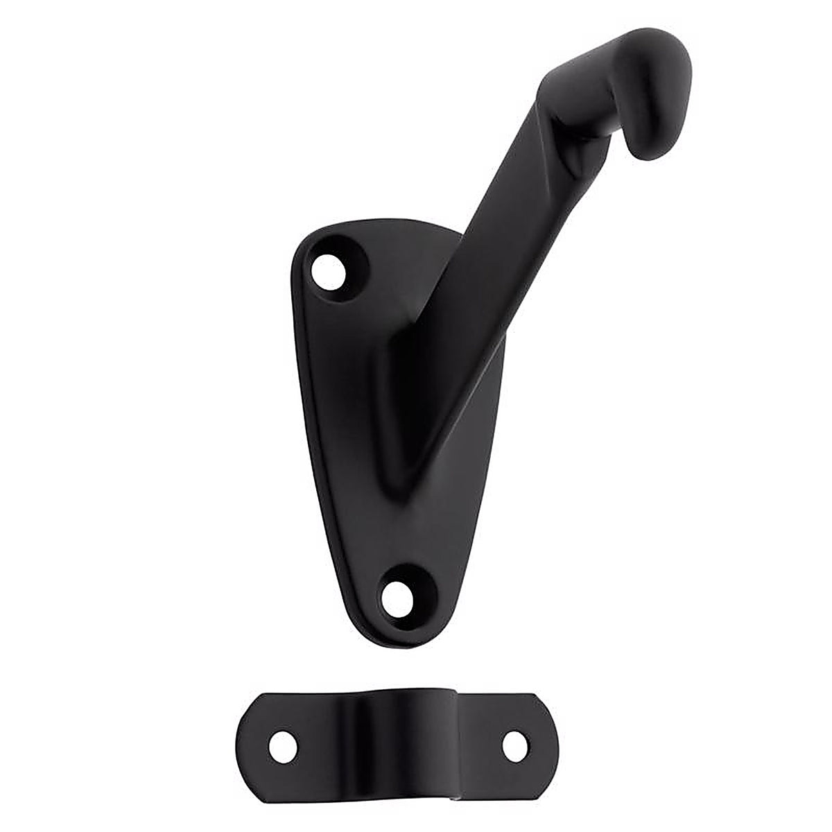 National Hardware - N830-590 - Black Steel Handrail Bracket
