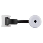 National Hardware - N830-585 - Zinc Matte Black Hinge Pin Door Stop Mounts to Door 0.63 In.