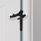 National Hardware - N830-585 - Zinc Matte Black Hinge Pin Door Stop Mounts to Door 0.63 In.