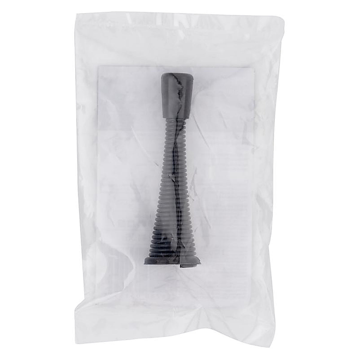 National Hardware - N830-581 - Steel Matte Black Spring Door Stop Mounts to Wall 0.87 In.
