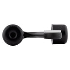 National Hardware - N830-580 - Zinc Matte Black Hinge Pin Door Stop Mounts to Door 0.63 In.