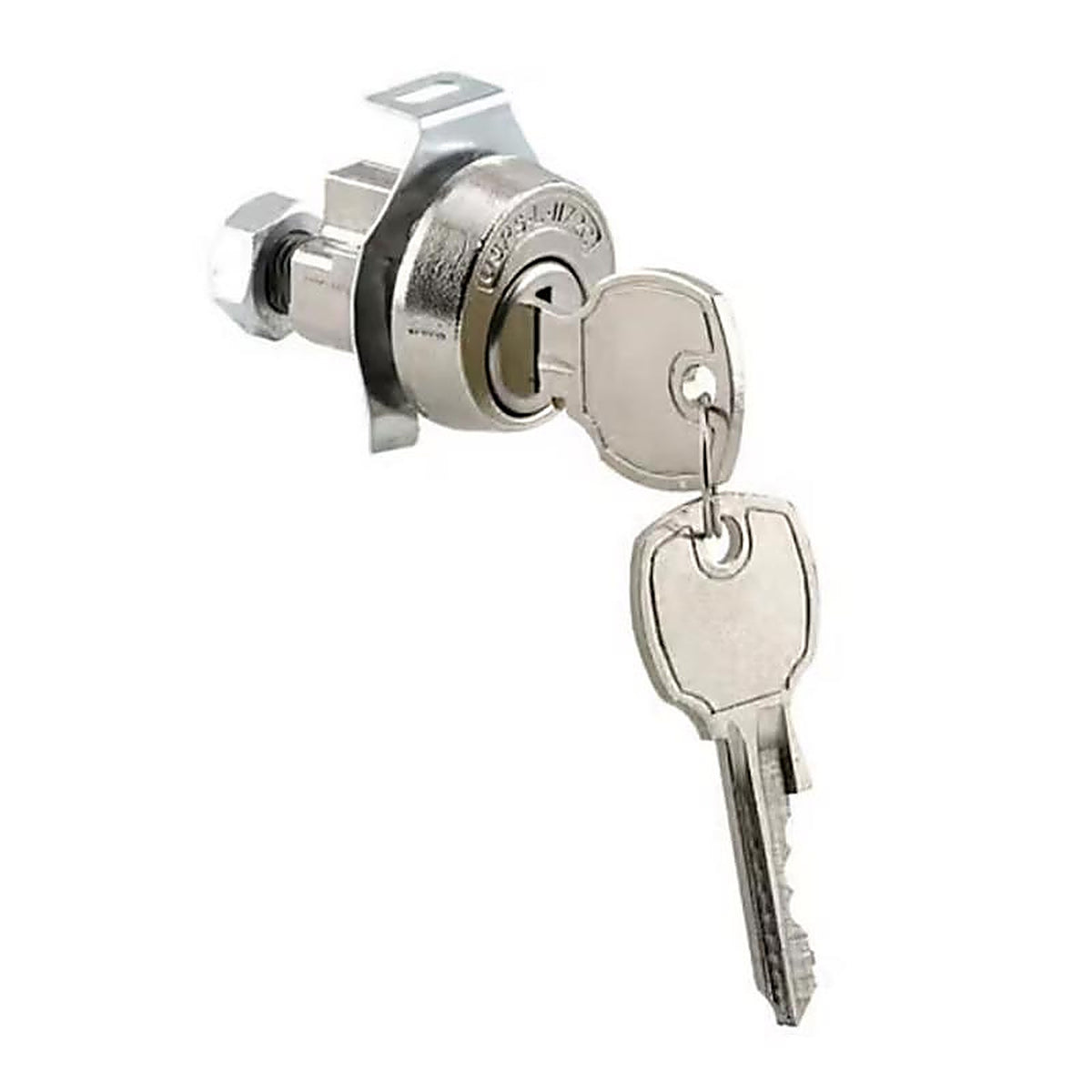 ATC - DC24-0819 - Nickel Steel Clockwise Mailbox Lock Cylinder