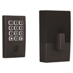 Schlage - BE459WBVCEN622 - Arrive Matte Black Steel Wi-Fi Deadbolt with Century Trim