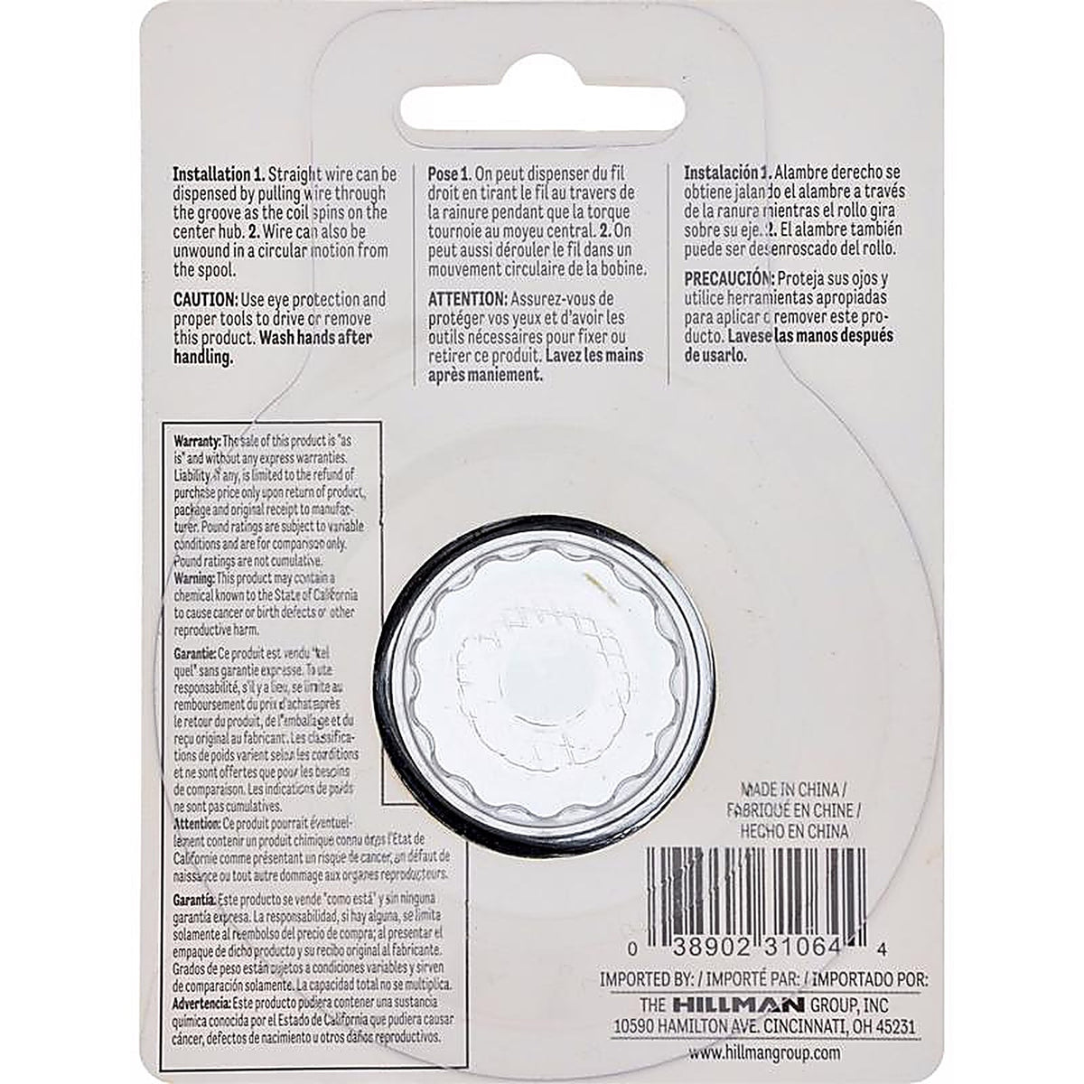 Hillman 123110-N 50 ft. L Black Annealed Steel 19 Ga. Wire