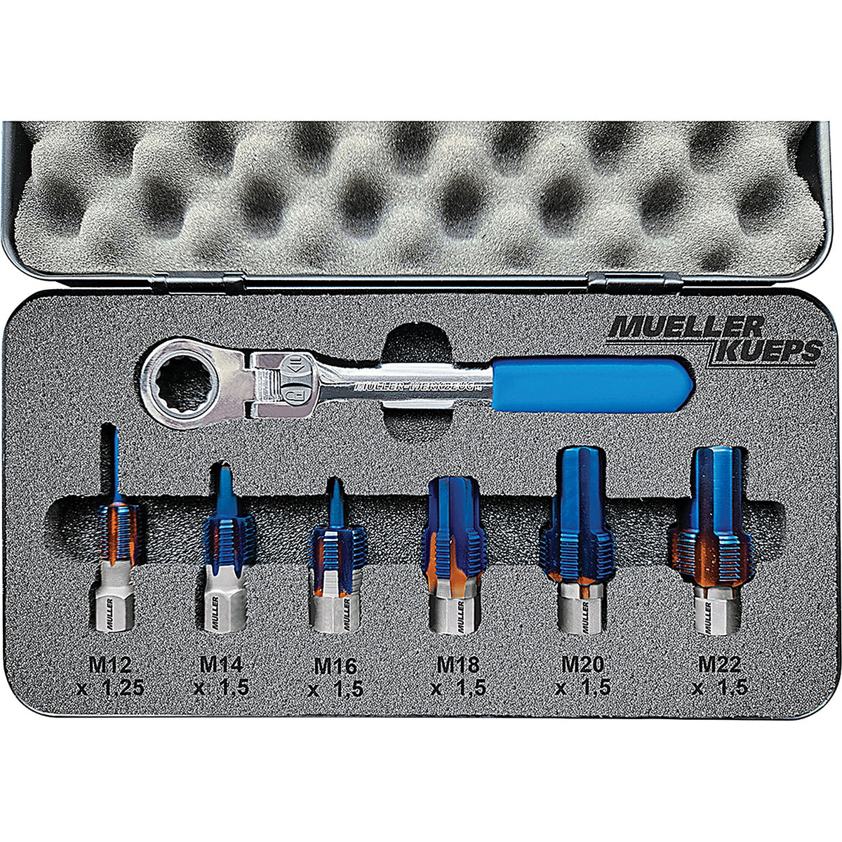 Mueller Kueps - 506027 - Sensor Tap Kit M12 X 1, 25, M14 X 1, 5, M16 X 1, 5,