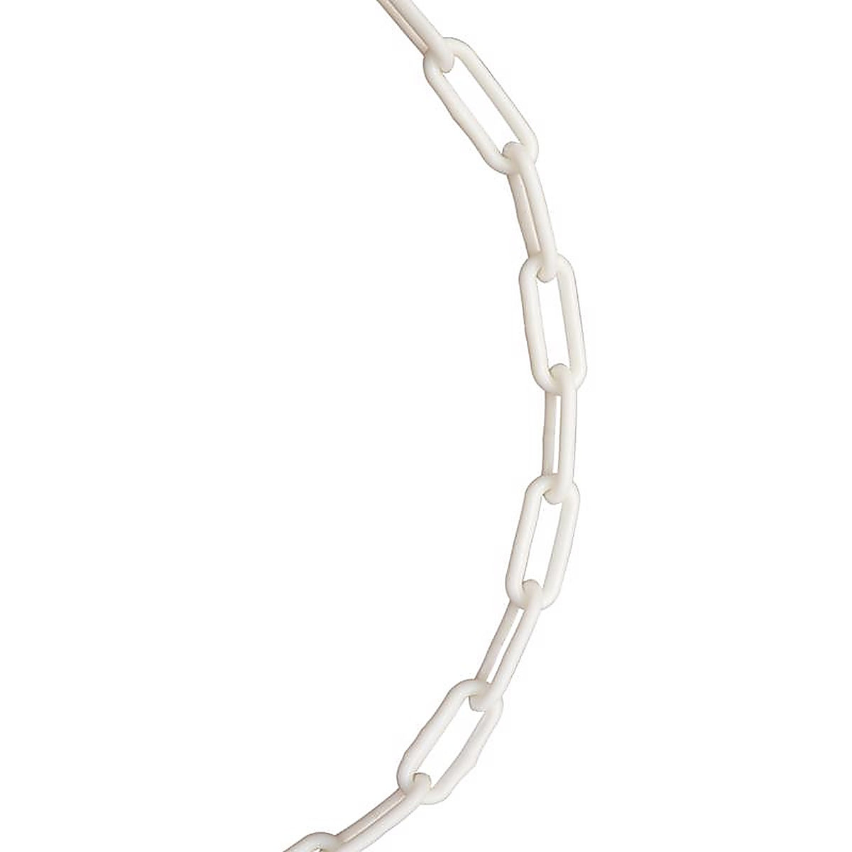 Koch - 797636 - Industries #6 Polycoated White Plastic Decorative Chain .21 In. D 1500 In.