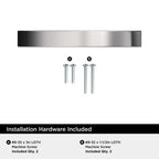 Amerock - BP3734626 - Contemporary Arch Cabinet Pull 3-3/4 In. Polished Chrome Silver 1 Pack