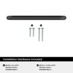Amerock - BP76312MB - Contemporary Arch Cabinet Pull 4 In. Matte Black Black 1 Pack