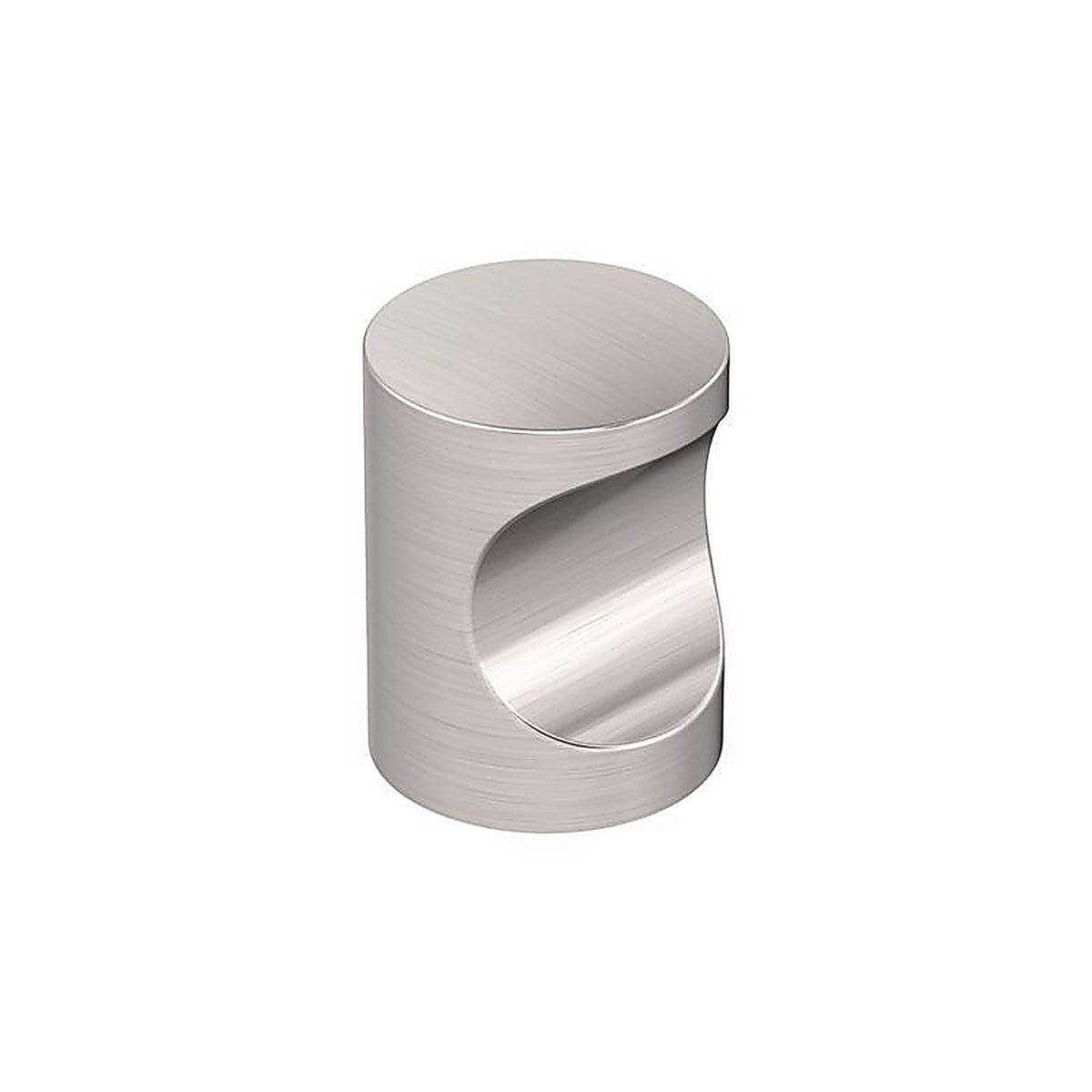 Amerock - BP37026G10 - Whistle Contemporary Round Cabinet Knob 11/16 In. D 0.93 In. Satin Nickel 1 Pack