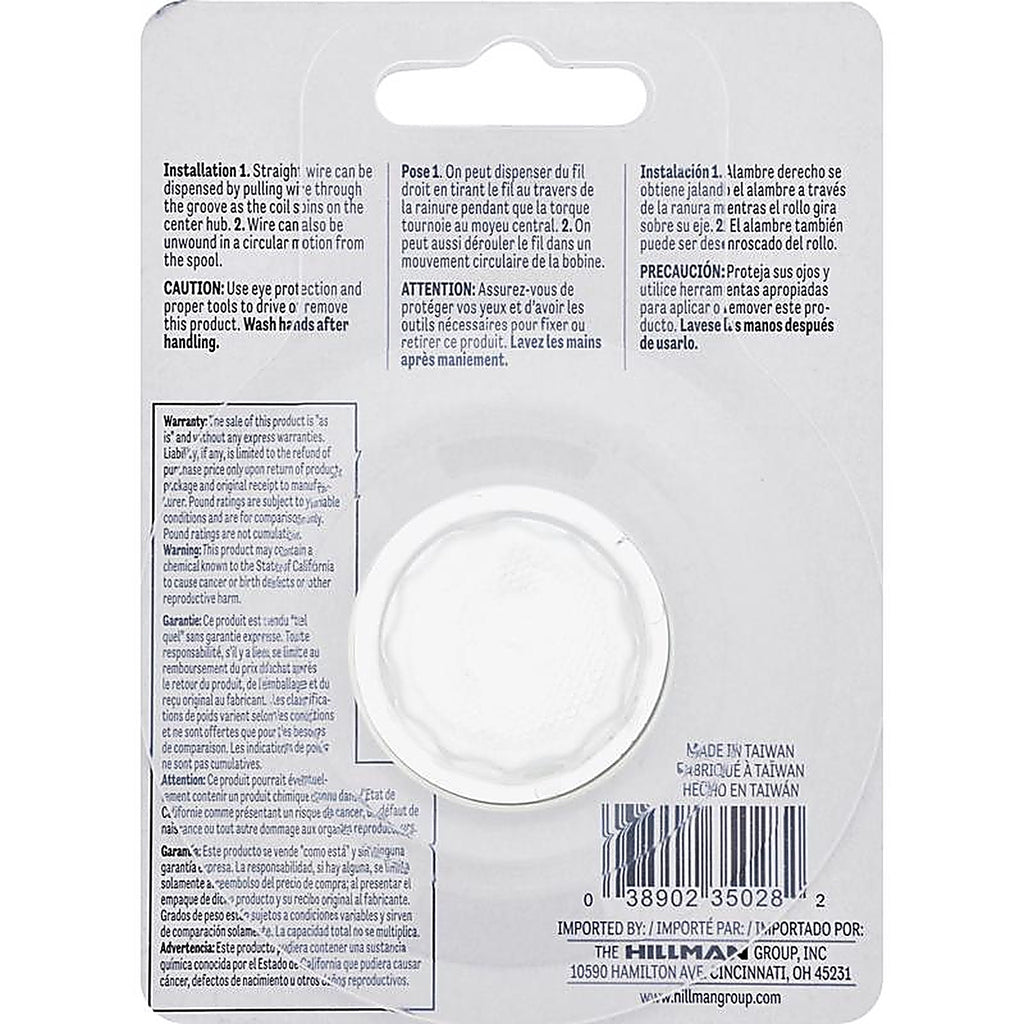 Hillman 123117-N 100 ft. L Galvanized Steel 28 Ga. Wire