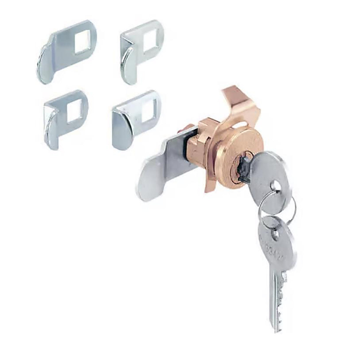 ATC - DC24-0817 - Brass Plated Steel Counter Clockwise Mailbox Lock
