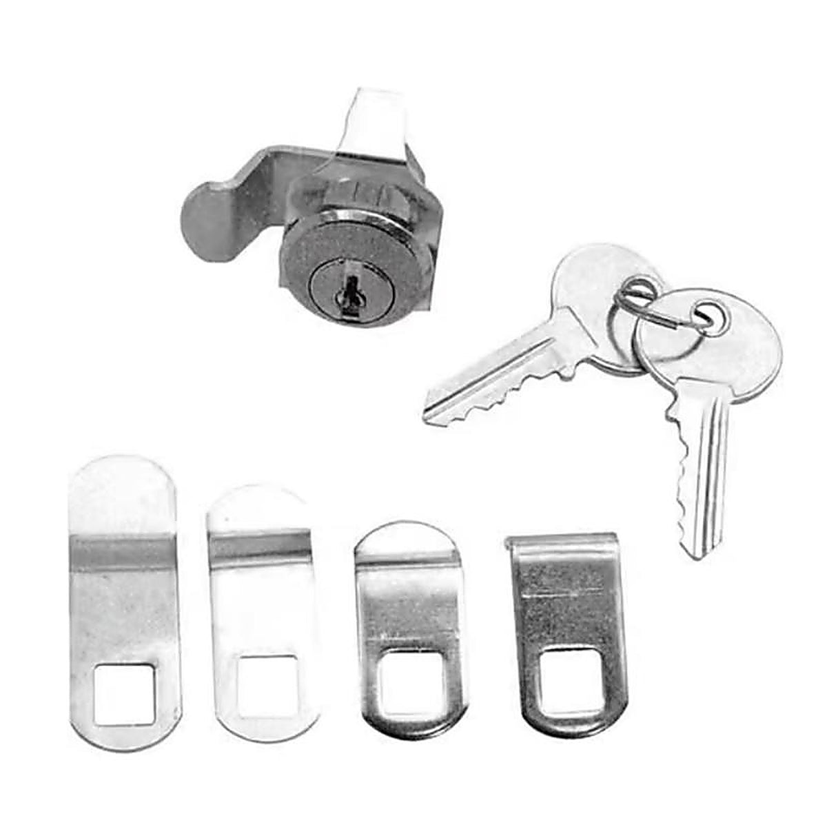 ATC - DC24-0813 - Nickel Steel Counter Clockwise Mailbox Lock