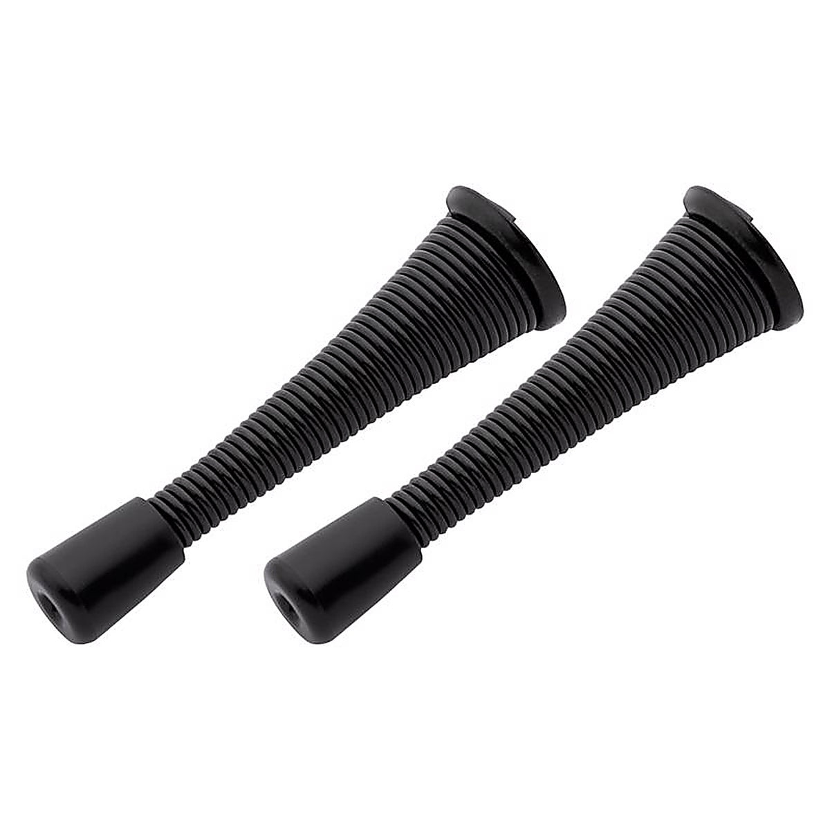 National Hardware - N830-582 - 3.12 In. L Steel Matte Black Spring Door Stop Mounts to Wall 0.87 In.