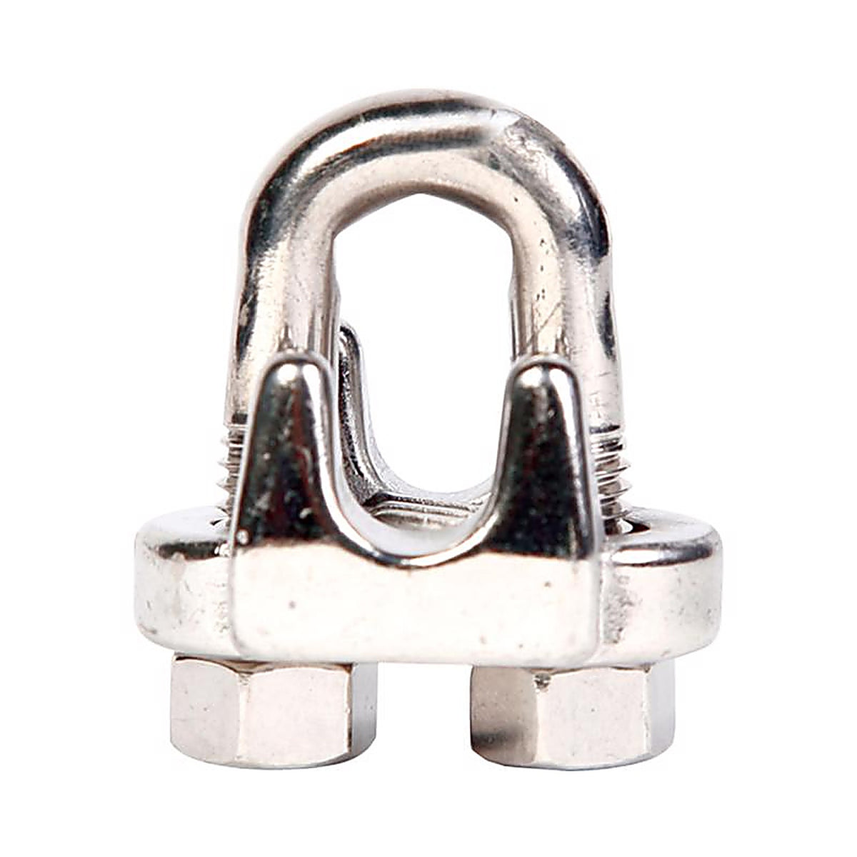 Koch - 072203 - Industries Polished Stainless Steel Wire Rope Clip