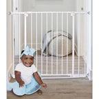 North States - 5502 - White Metal Expandable Baby Gate 1 Pack