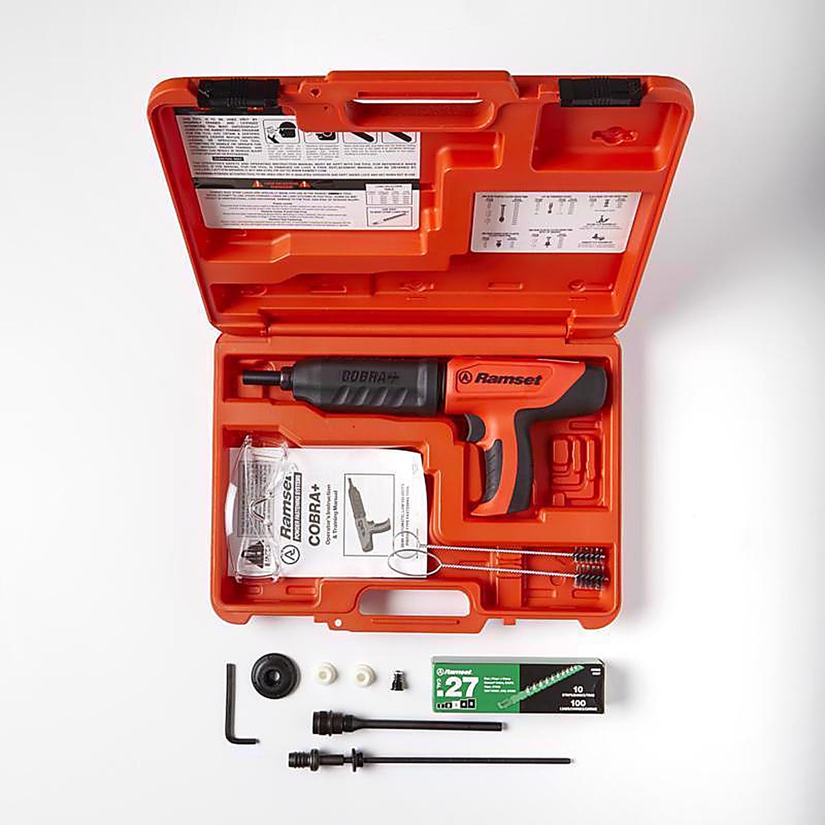 Ramset - 16944 - 0 In. D X 16.75 In. L Steel Flat Head Powder Actuated Tool 1 Pack